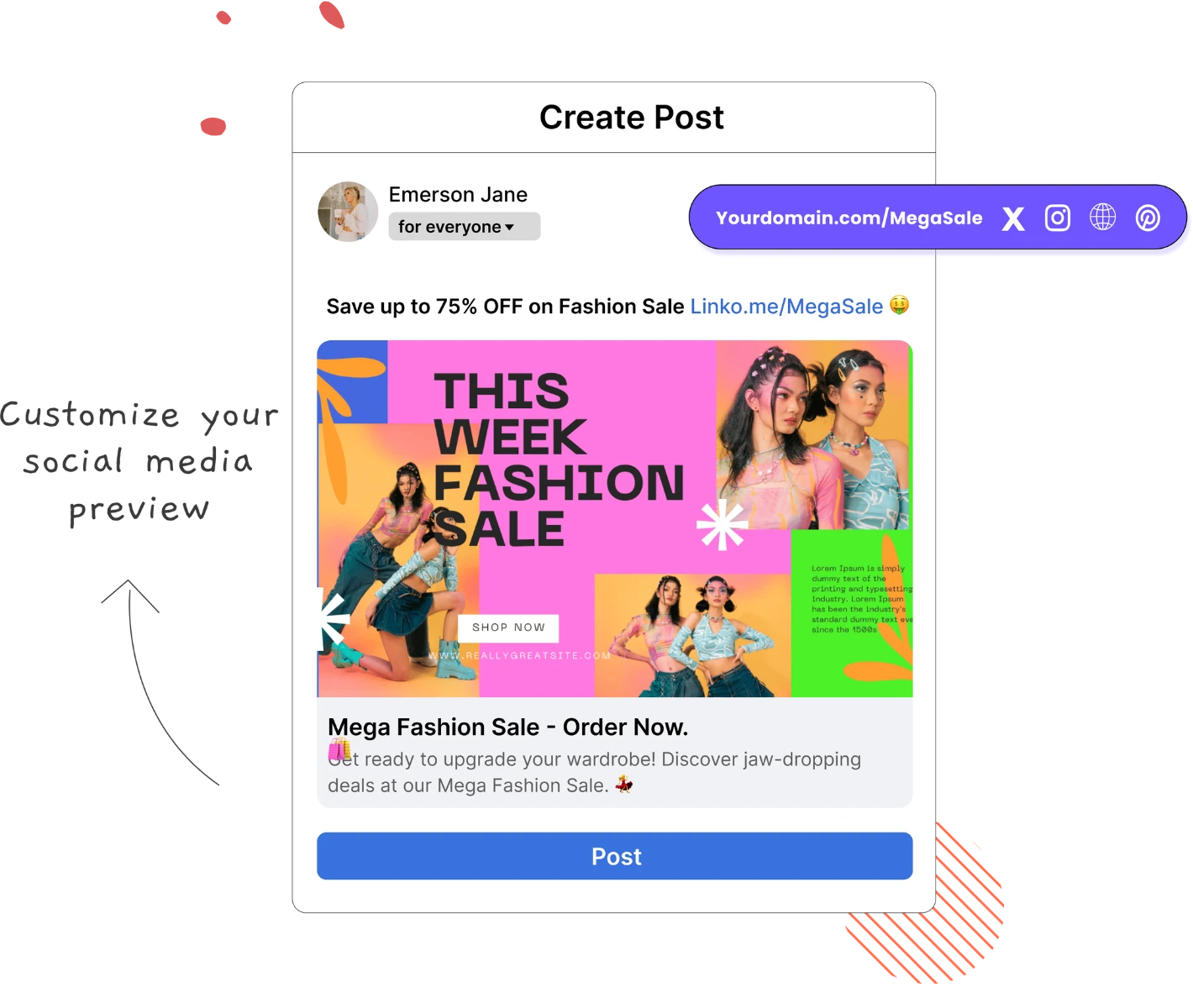 Social Sharing Preview